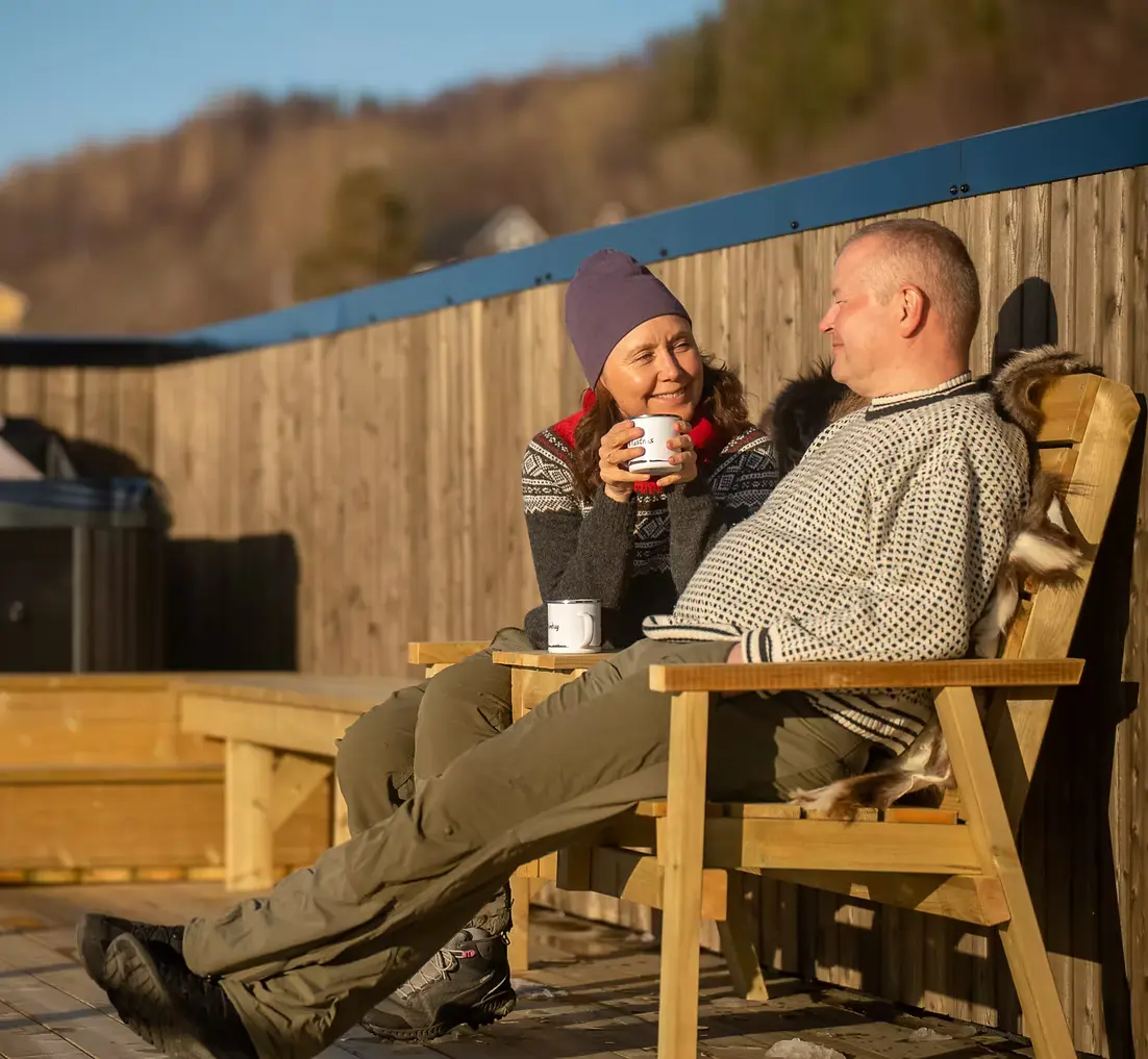 Leikny og Tom Edvardsen